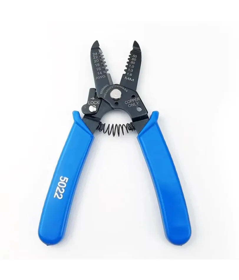6-in-1 Wire Stripper Tool, Wire Strippers, Wire Cutter Stripping Tool for Electric Cable Stripping Cutting and Crimping