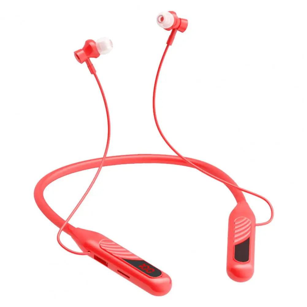 BT-8 Wireless Earbud HiFi Bluetooth-compatible 5.3 Neckband Stereo Sports Earphone For IPhone Fones De Ouvido Halterneck