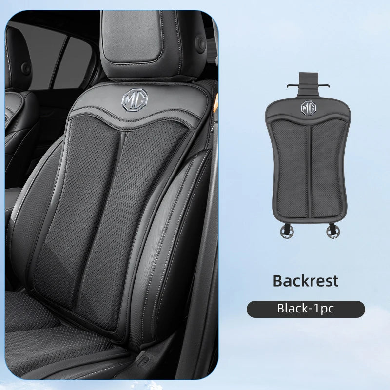 Ice Silk Car Seat Cushion Backrest Seat Protector Cover Accessories For Morris Garages MG 6 3 5 7 TF ZR ZS HS GS GT RX5 Hector