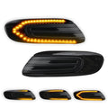 For Mini Cooper F56 F57 Dynamic Led Side Repeater Indicator Lights For Mini Cooper F55 Flowing Side Marker Signal Lamps Lights