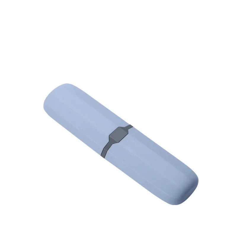 1pc toothbrush travel case Home Portable Toothbrush Box: Travel-Ready Toothpaste Storage Box for Essentials on the Go
