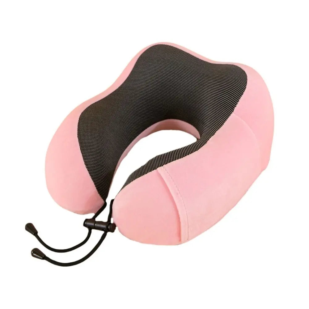 30*25*15cm U Shaped Pillows Neck Protect Cushion Without Carry Bag Plush Cushion Travel Essentials Slow Rebound Nap Pillow