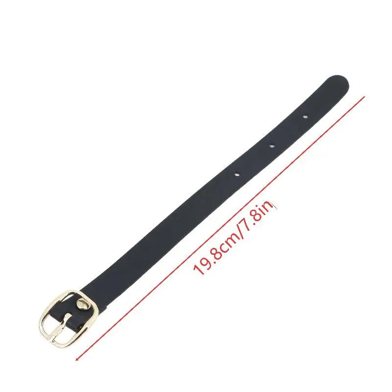 *1Pcs PU Luggage Tag Straps Alloy Buckles Waterproof Luggage Tag Strap Ultra Light Wear-resistant For Travel Business Trip