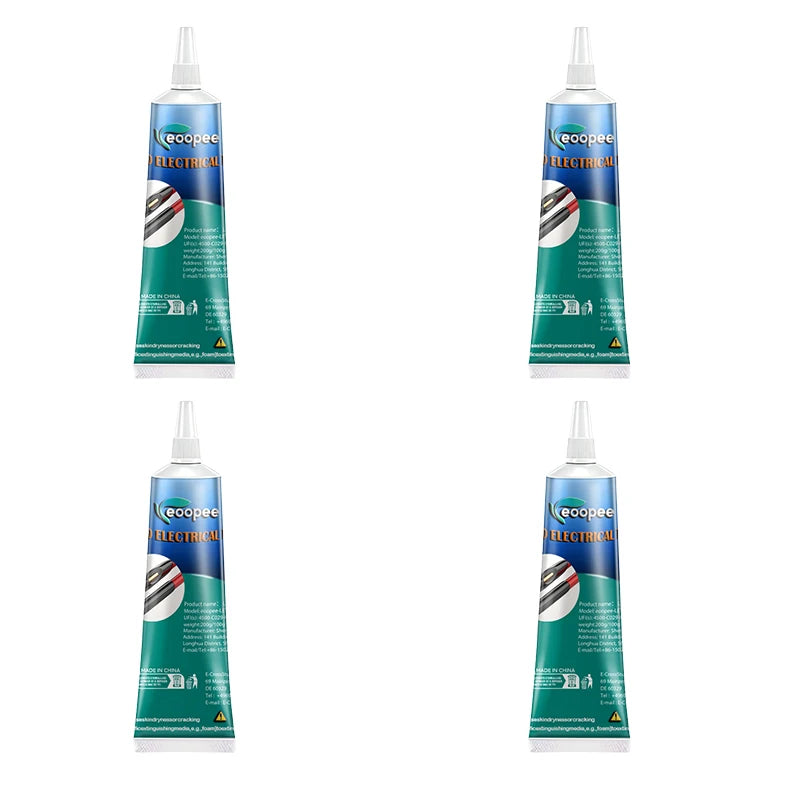 Liquid Waterproof Electrical Tape Epoxy Resin Black Glue Quick Drying Sealant For Wires And Cables Home Use Fix Line Glue