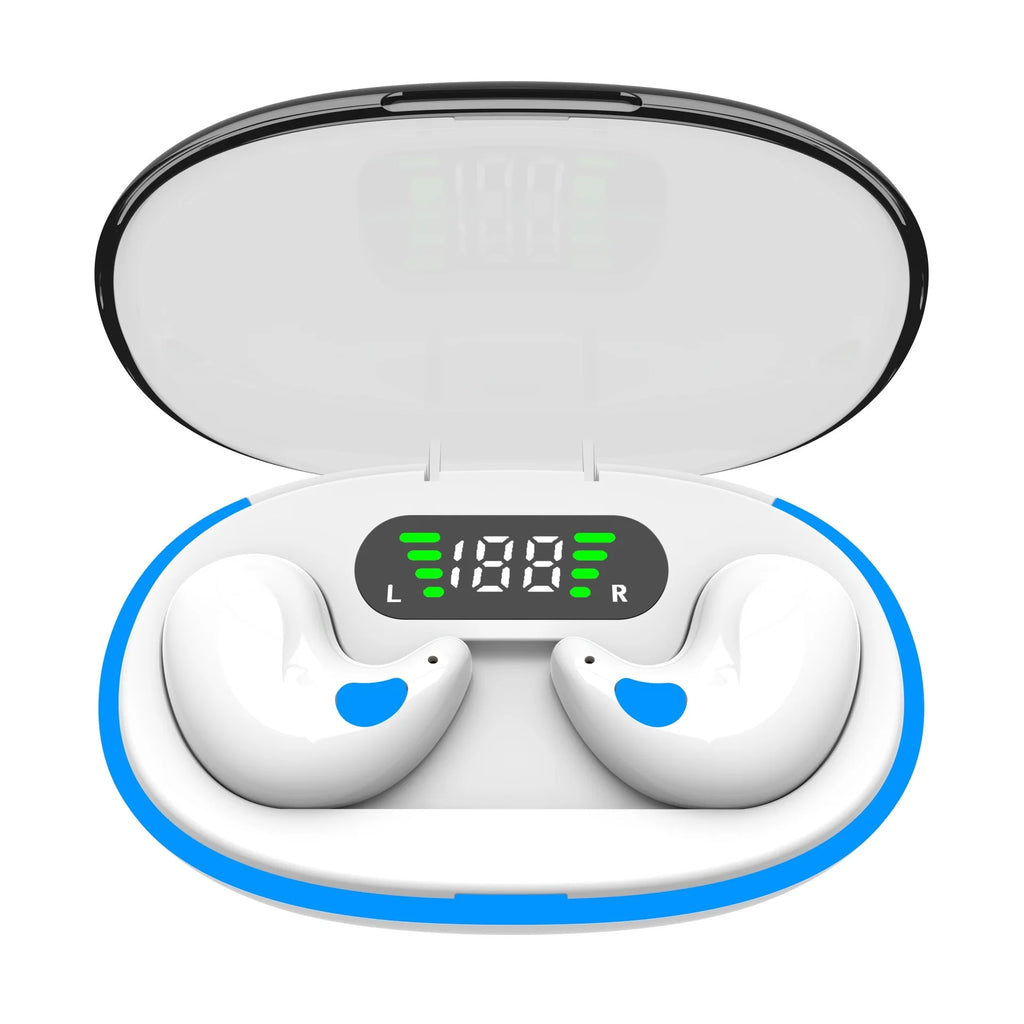 Sleep Wireless Headphones, Loud Volume, Matching Comfort, Touch Control, Semi-Open Back, No Tangles, with Wireless Charging Box