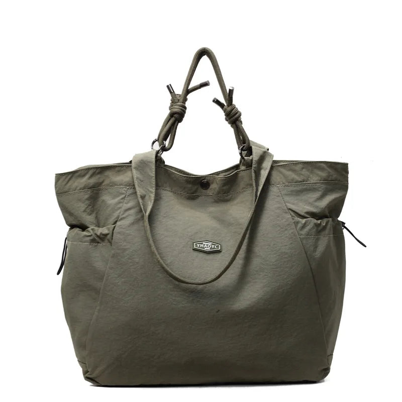 vacation spring outing, waterproof large-capacity shoulder bags, commuting to work, versatile accommodation luggage bags