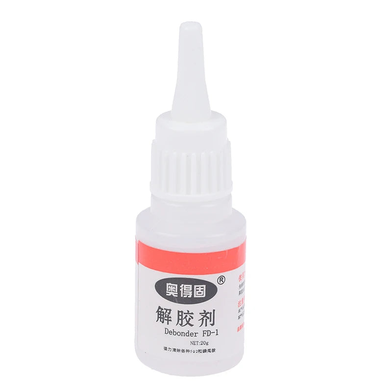 Strong Efficient Glue Remover 502 Glue Remover 30g Acetone Cleaning Agent Dissolving Debonder Glue Degumming Agent