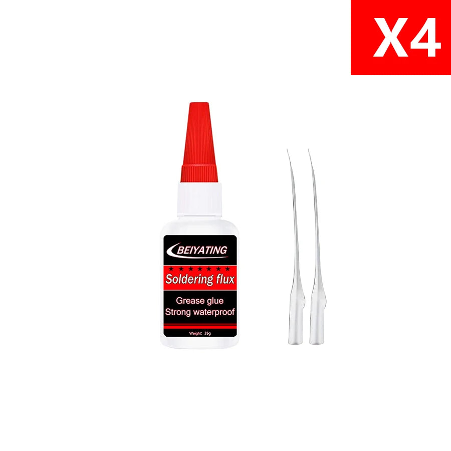 35g 50g Industrial Grade Welding Glue High Strength Quick Dry Adhesive for Metal Rubber Plastic Wood Ceramic