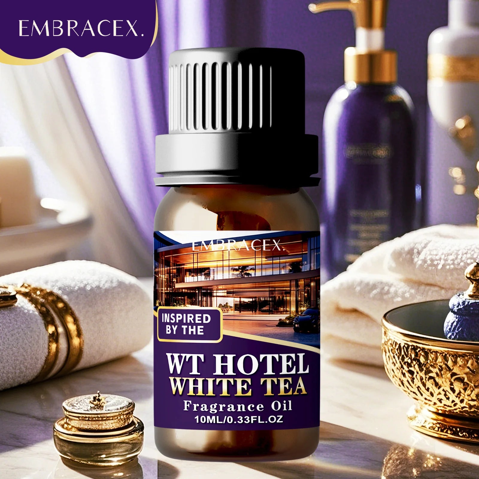 6PC/1PC Hotel Essential Oil Gifts Box Candle Making 5 Star Hotel Essential Oils Gift to Friends