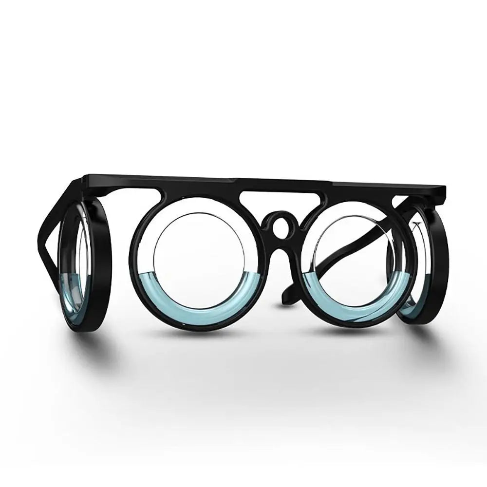 Carsickness Anti-Motion Sickness Glasses Water Filled Ultra-Light Seasickness Glasses Airsickness Portable Nausea Relief Glasses