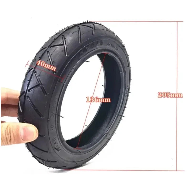 8 Inch 8X1.5 Tube Tyre Motorized Scooter Baby Stroller Tire 8x1.50 Inner Outer Tube 8* 1.5 Accessories