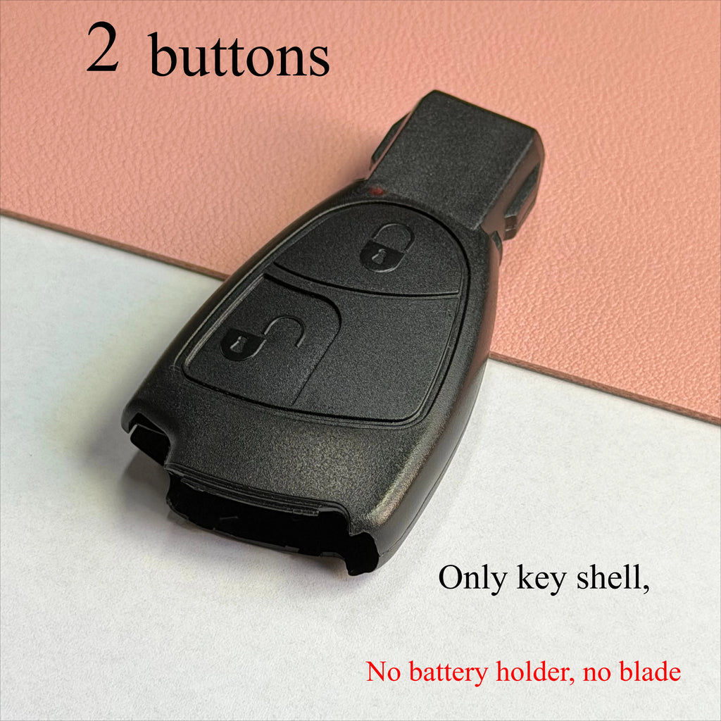 2 3 4 Buttons Car Key Fob Shell Case Housing for Mercedes Benz B C E ML S CLK Class CL MB W204 W203 W211 W208 1996 2004 2005
