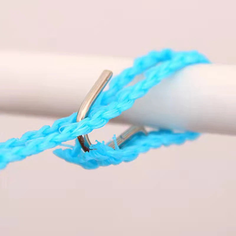 【D】Portable Wind-Resistant Clothesline 5m/10m Fence-Style Drying Rack for Indoor Outdoor Travel Use