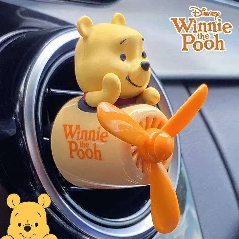 Cartoon Stitch Lotso Mickey Winnie the Pooh Car Air Freshener Perfume Diffuser Auto Accessory Fragrance Car Ornaments