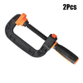 7-inch Heavy-Duty Spring Clamps Strong G Type Plastic Clamp Quick Release 2 Inch Jaw Opening for Woodworking DIY Carpentry Tools