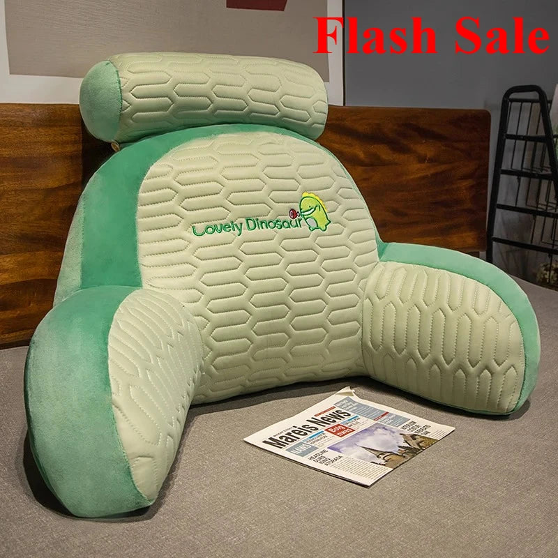 Flash Sale 2025 bedside cushion soft bag waist pillow large backrest bed pillow sofa bed dormitory reading throw pillow tatami