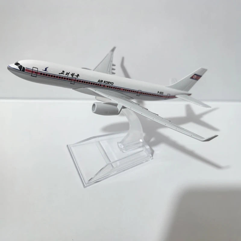 JASON TUTU 16cm Air North Korea Air Bus A330 Airplane Model Airplane Diecast Metal 1/400 Scale Planes KORYO 330