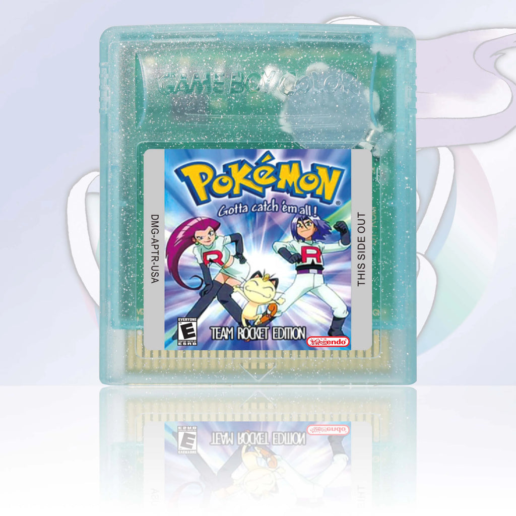 Pokemon Crystal Clear/Orange/Prism/Polished Series GBC Game Cartridge 16 Bit Video Game Console Card High Quality GBC Video Game