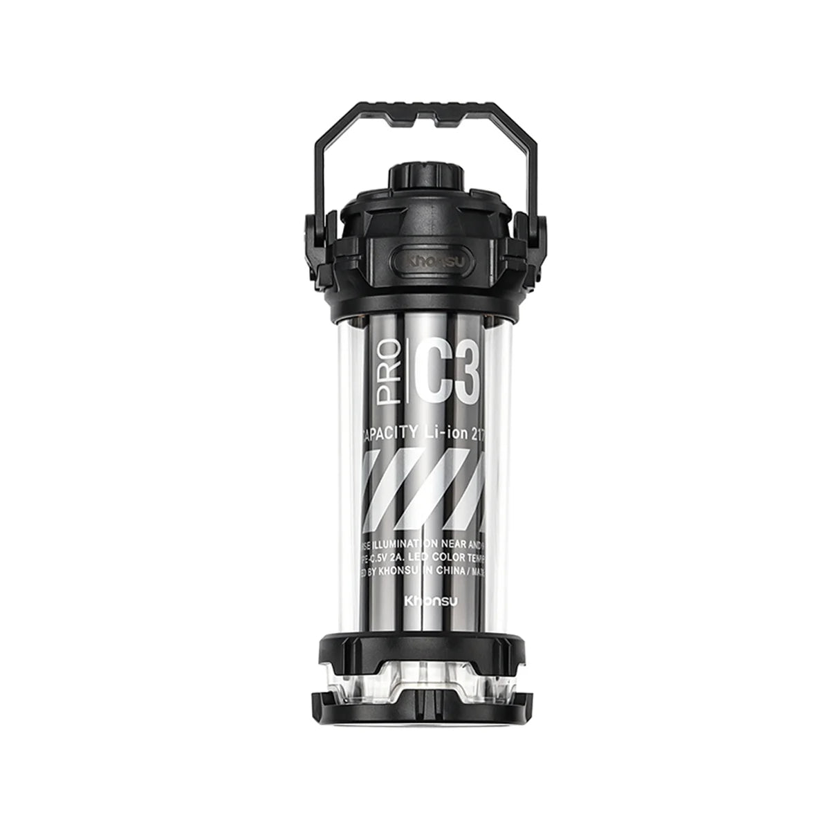 5000mAh Tactical Camping Lamp Portable Rechargeable Tent Lamp Outdoor LED Flashlight For Outdoor Camping Hiking Fishing