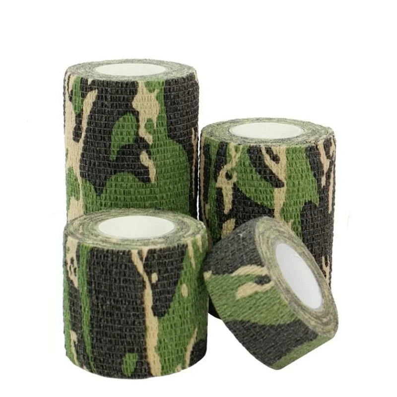 1Pc Waterproof Medical Therapy Self Adhesive Bandage Muscle Tape Finger Joints Wrap First Aid Kit Pet Elastic Bandage 2.5-10cm