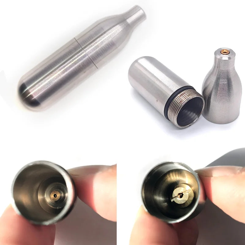 Soda Blaster 8g Refill CO2 Cartridge Sparkling Water Maker Flavor Cocktail Bubble Drinks Pressurizer Bartender Carbonated Bottle
