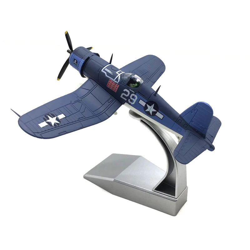 JASON TUTU 1/72 Scale U.S. Navy F4U pirate carrier-based land-based fighter alloy military aircraft model finished product