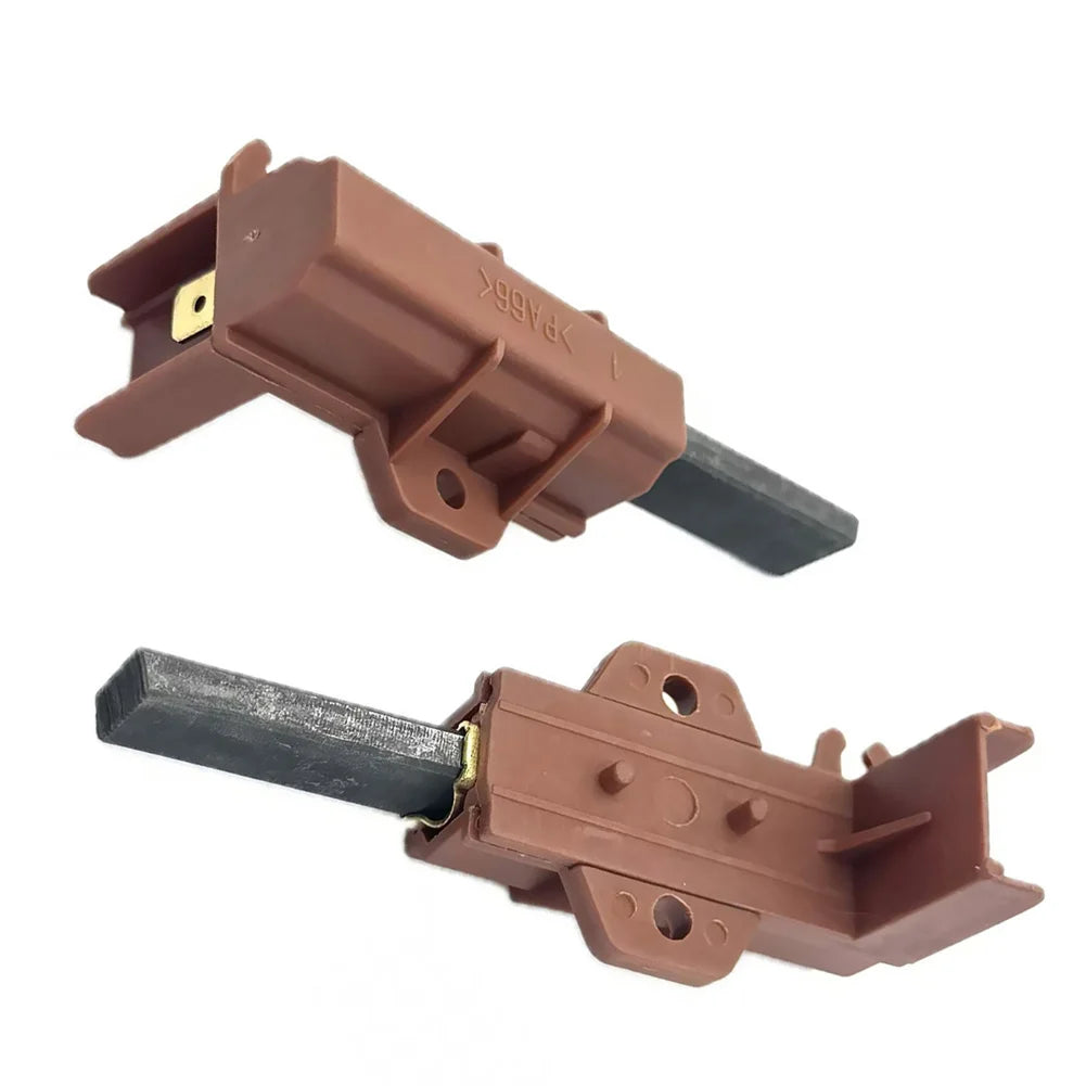 Motor Carbon Brush Replacement Pack with Holder for Hotpoint For Indesit For Zanussi Washing Machine Service Parts