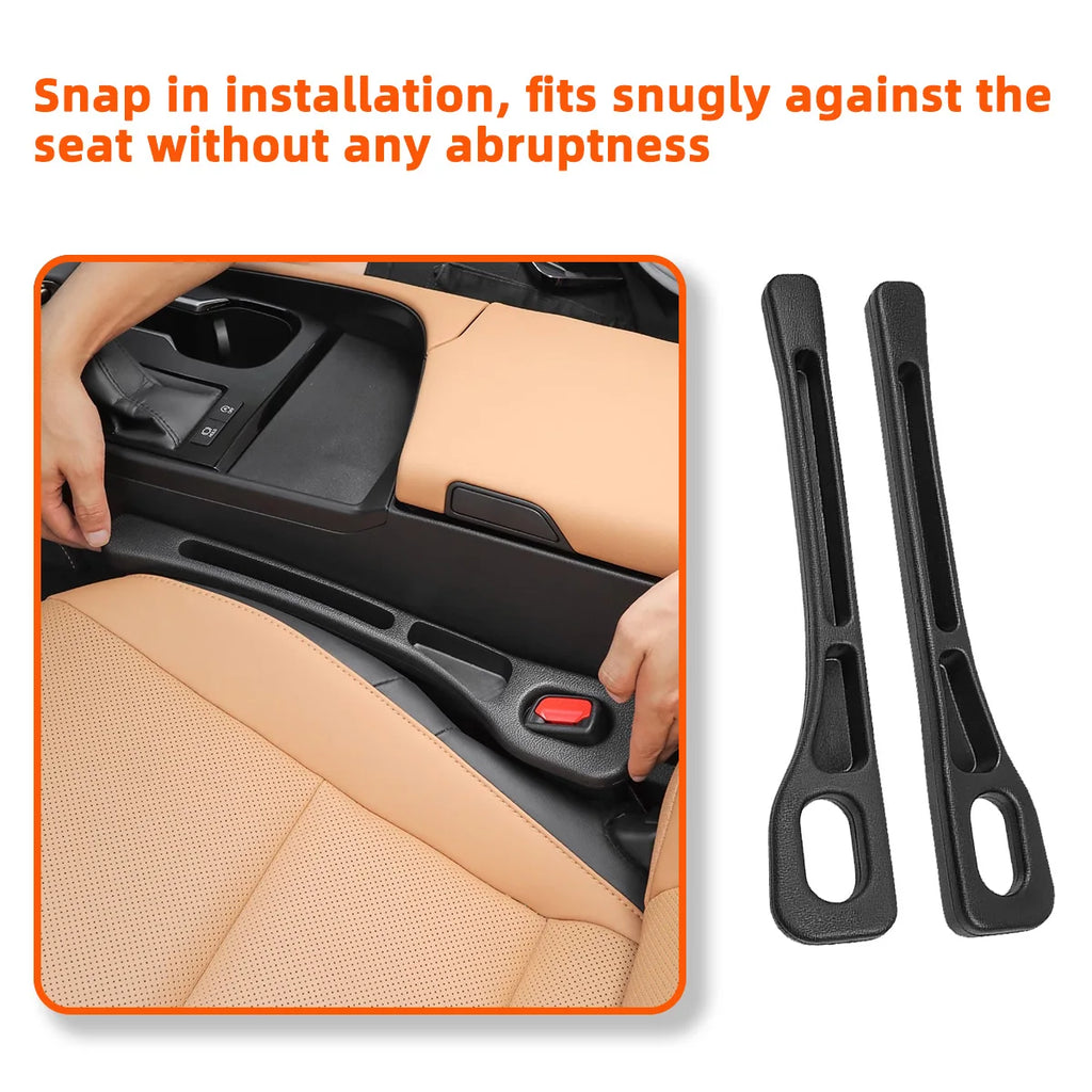 YONGRUN 1/2/3pair Of General Motors Seat Gap Plug Car Seat Gap Filling Materials Leak Proof Strips Automotive Interior Accessori