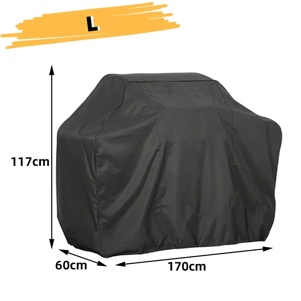 Barbeque Grill Cover Outdoor Dustproof Waterproof Oxford Cloth Multifunctional Dustproof Rainproof Outdoor BBQ Stove Cover