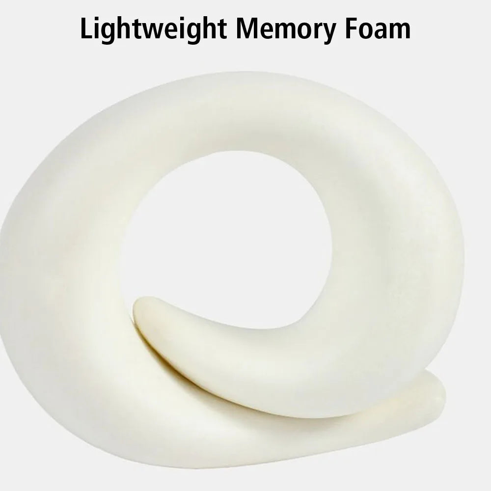 Memory Foam Snail Pillow Travel Neck Pillow Portable Travel Neck Support Soft Noon Break Sleep Pillows U-shaped Pillow