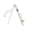 For Industrial All Steel Marking Stainless Steel Spacing Compass Adjustable Handmade Leather Rotating Diy Tool Edge Creaser
