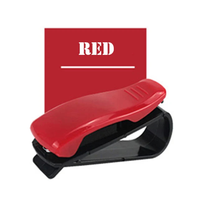 Car Sun Visor Glasses Holder Clip For Skoda Superb Octavia A5 2 Fabia Rapid Yeti Citroen C4 C5 C3 Grand Picasso