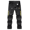 Men's Lightweight Convertible Cargo Tactical Pants Zip off Outdoor Hiking Stretch Work Pants Trekking Camping Trousers