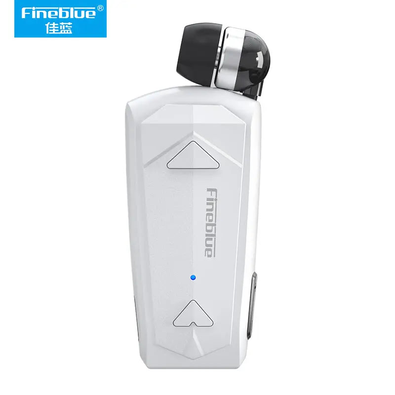 Fineblue F520 Mini Wireless Earphone Bluetooth 5.3 Retractable Headset in Lotus One Ear Calls Remind Vibration Sport Headphone