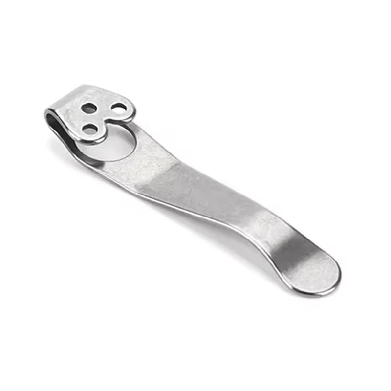12 Colors Titanium Pocket Clip Back Clamp for Spyderco C81 Paramilitary 2 Endura4 C10 Manix2 C11 Delica4 G10 Police Para3 Knives