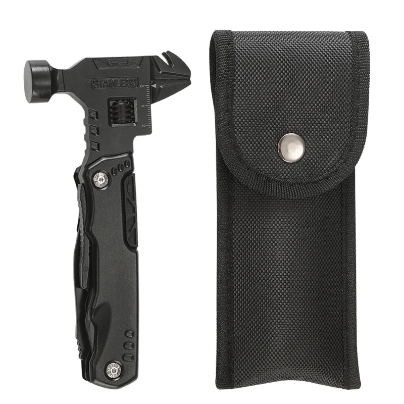 Multi Functional Wrench Hammer Combination Universal Folding Pliers EDC Tool Wrench Universal Folding Pliers Hand Tools