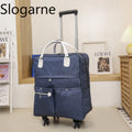 Trolley Travel Bag Universal Wheel Luggage Bag Convenient Boarding Bag Waterproof Travel Duffels Handbag Unisex Rolling Suitcase