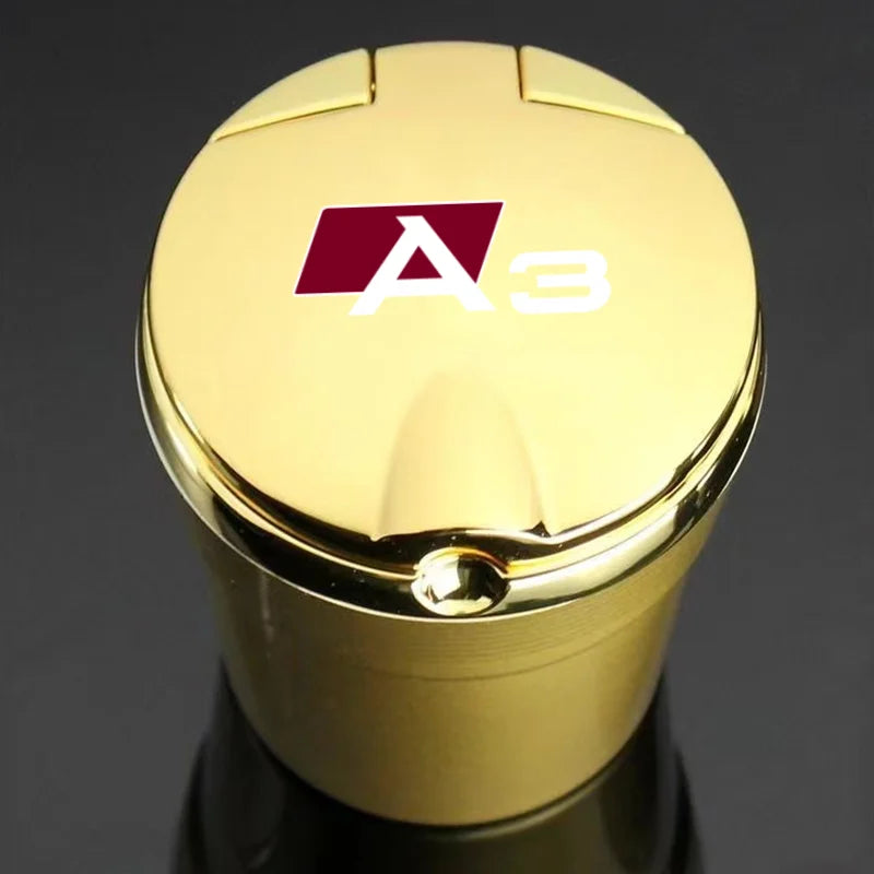 Portable car ashtray with LED light detachable car ashtray For Audi A3 1996-2003 2004-2013 2014 2015 2016 2017 2018