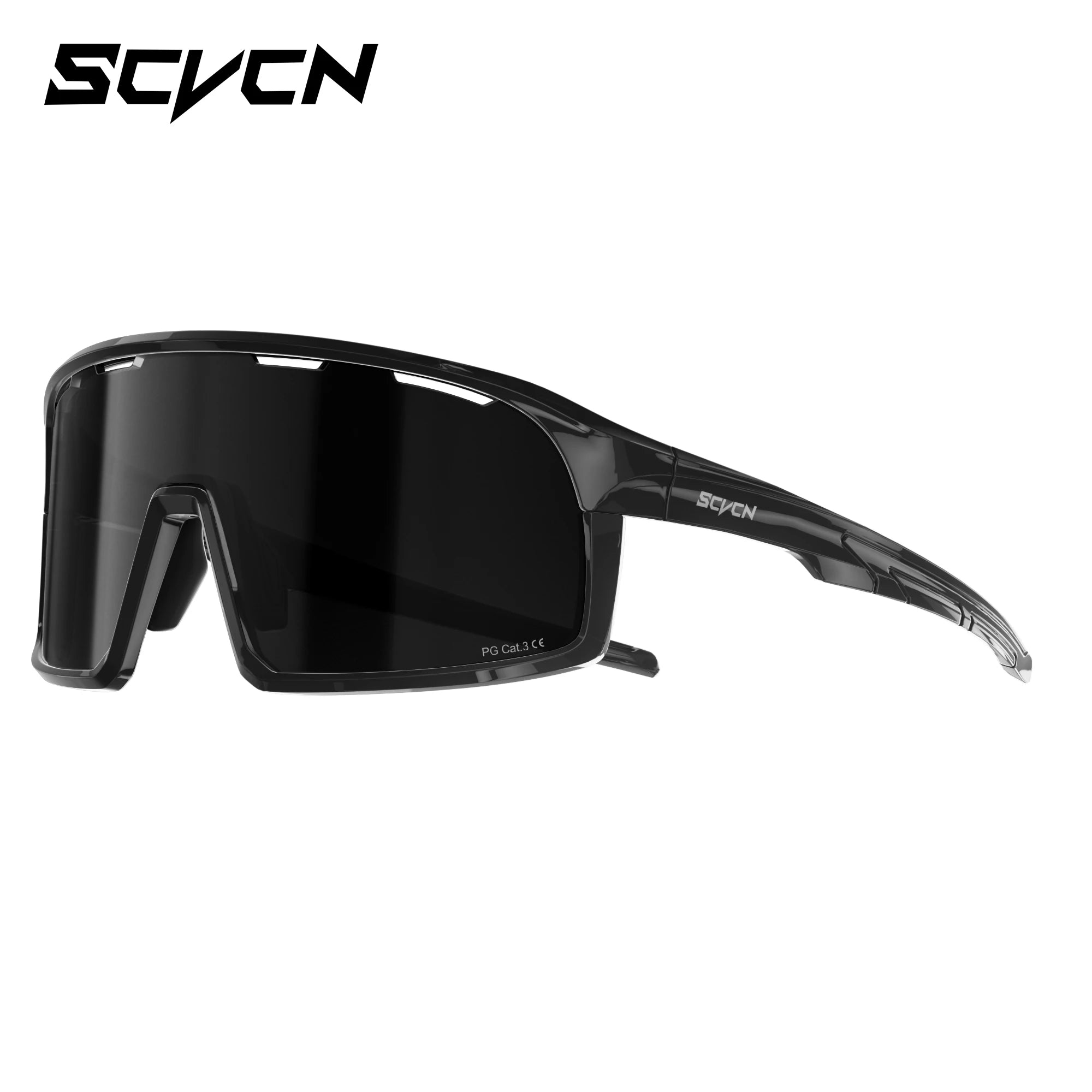 SCVCN UV400 HD Polarized Hiking Sunglasses Anti-Glare Lightweight Pickleball Sports Glasses Outdoor Cycling Fishing Sunglasses