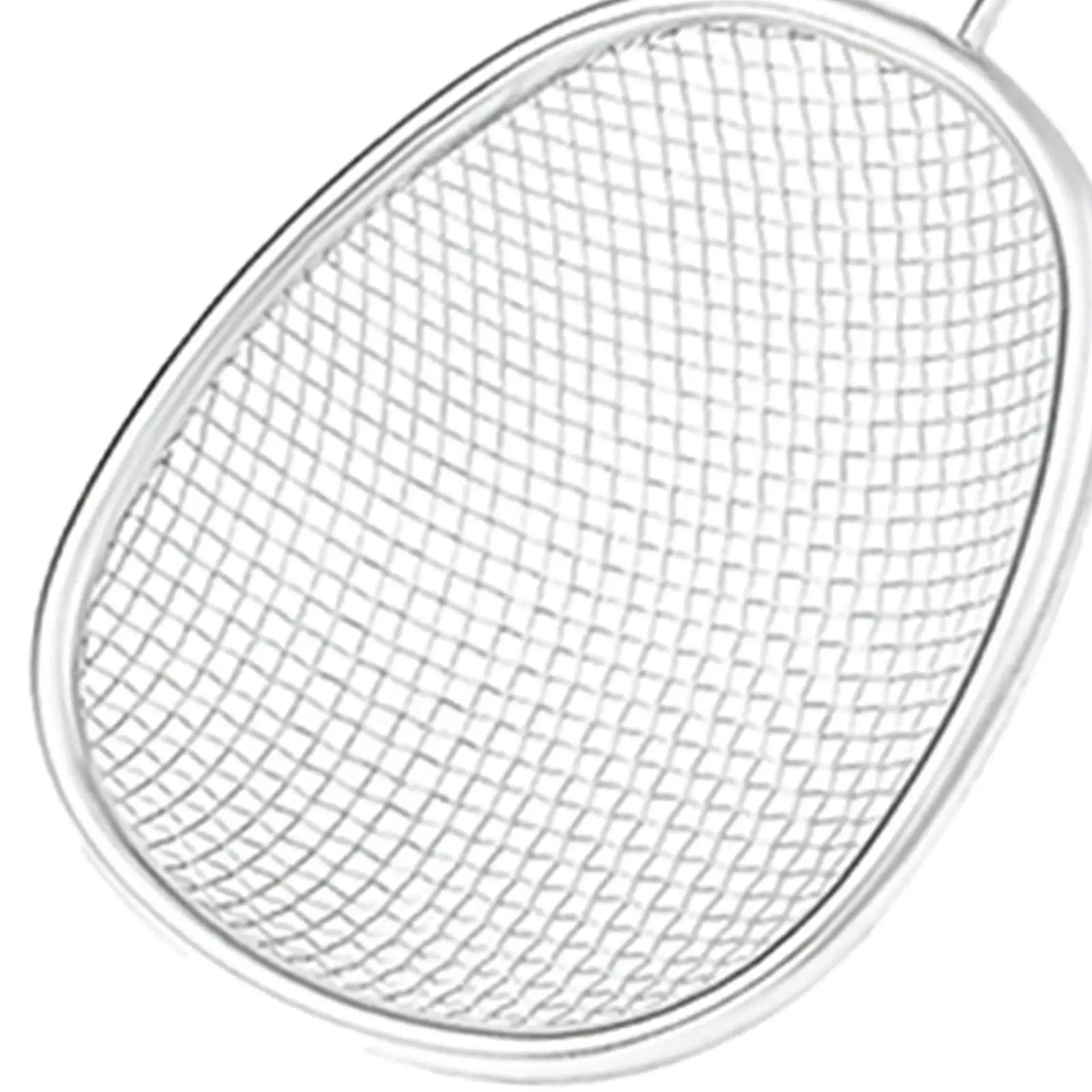 Stainless Steel Pasta Spaghetti Strainer, Ergonomic Handle Kitchen Utensil Dumpling Colander Accessories Food Strainer Colander,