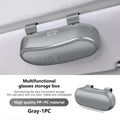 BLALION Car Glasses Holder Auto Sun Visor Glasses Case Organizer Sunglasses Box Holder Visor Sunshade Car Holder For Glasses