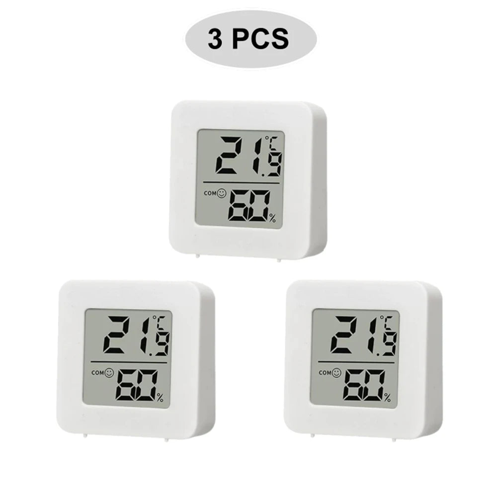 Indoor LCD Digital Thermometer Hygrometer Desk Wall Mount Electronic Temperature Humidity Meter Sensor Weather Station for Home