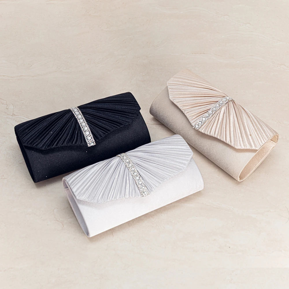 Ladies Shiny Clutch Fashionable Fashion Elegant Purse Evening Clutch Bag Glossy Gold Envelope Bag For Red Carpet Events Weddings