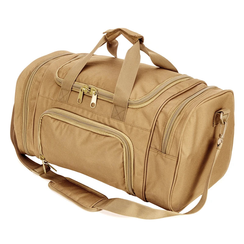 Lightweight Sports Travel Duffel Bag for Men and Women  carry-on luggage Gym Bag with Shoes Compartment for Women & Men