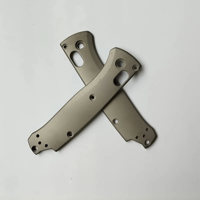 Custom Knife Titanium Handle Scales Patches For Benchmade Mini Bugout 533 Knives Grip Replace Part Accessories