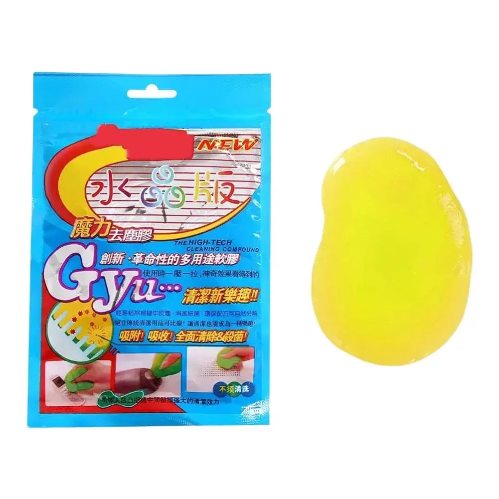 Car Cleaning Gel Reusable Keyboard Cleaner Gel Tool Air Dirt Vent Dust Gel Cleaner Multiuse Removal Automobile Slime R3C4