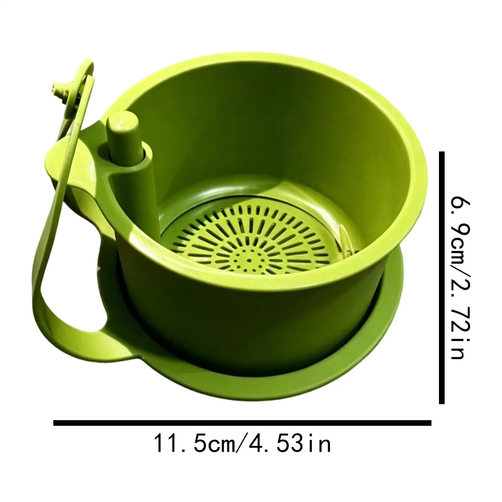 Food Strainer for Sink Adjustable Garbage Colander with Push-to-pour Design Kitchen Food Waste Catcher for Pasta Soup Stain Hair