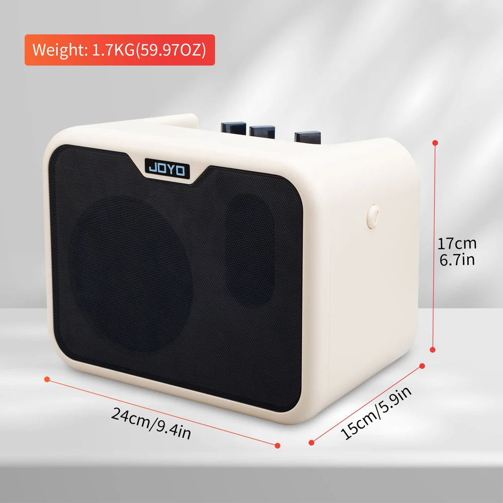 JOYO MA-10B Mini Bass Amplifier Dual Channel 10W Bass Amplifier & Speaker Combo for Bass Guitar Practice