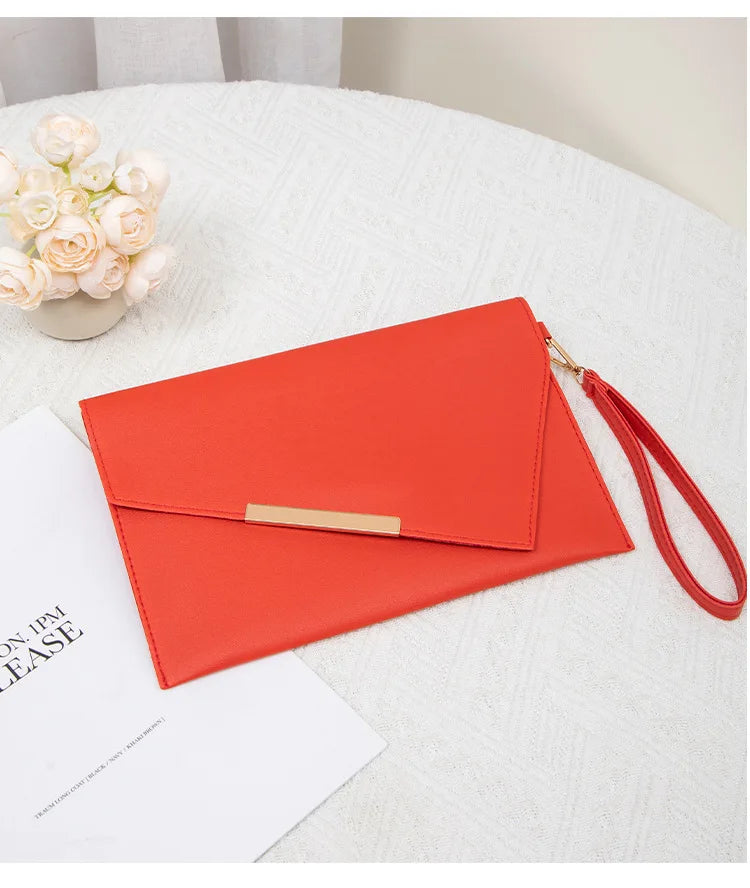 Fashion High-end Women Envelope Bag Luxury Clutch Purse Early Spring New Style All-match Small Bag