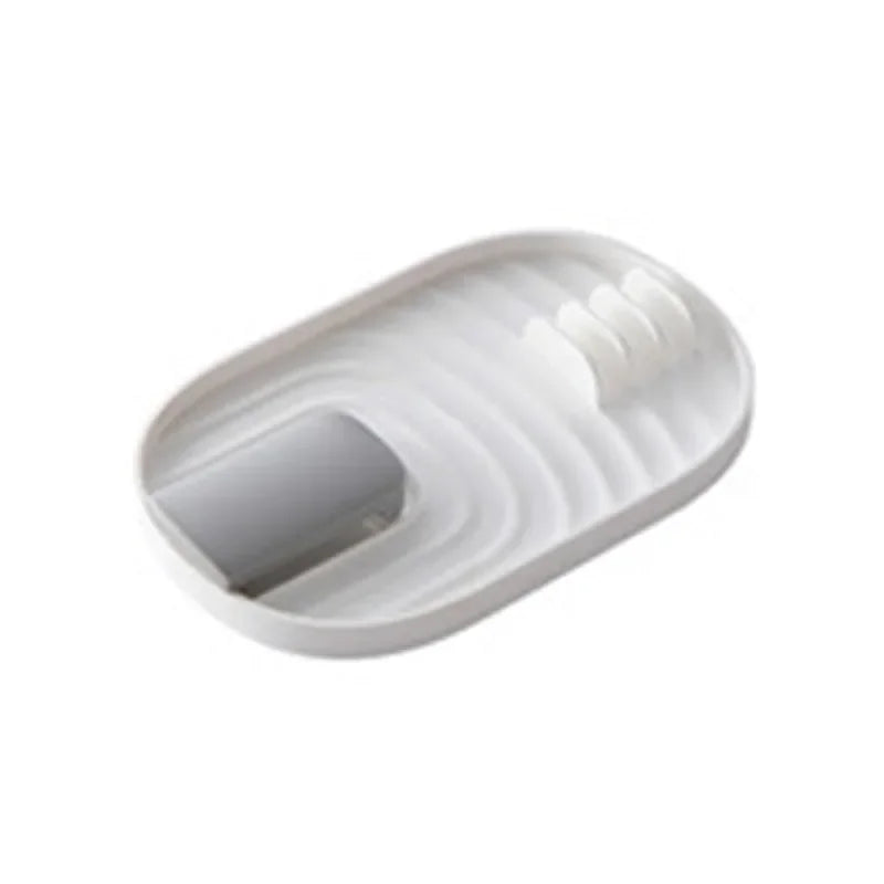 Foldable Storage Holder Spoon Rest Pot Lid Holder Utensil Organizer Spatula Holder Racks Storage Shelves Kitchen Gadget Küche